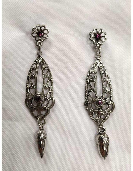 Pendiente regional 15841 rojo