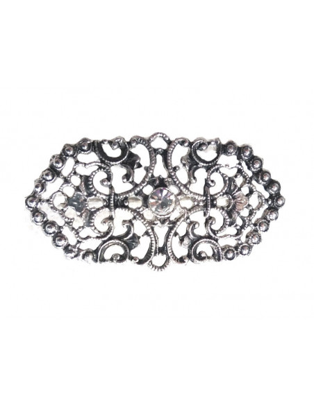 Broche para traje regional 15805 blanco