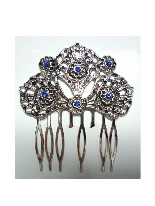 Peineta para trajes regionales 16164 azul