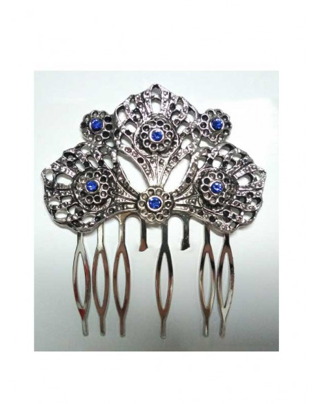 Peineta para trajes regionales 16164 azul