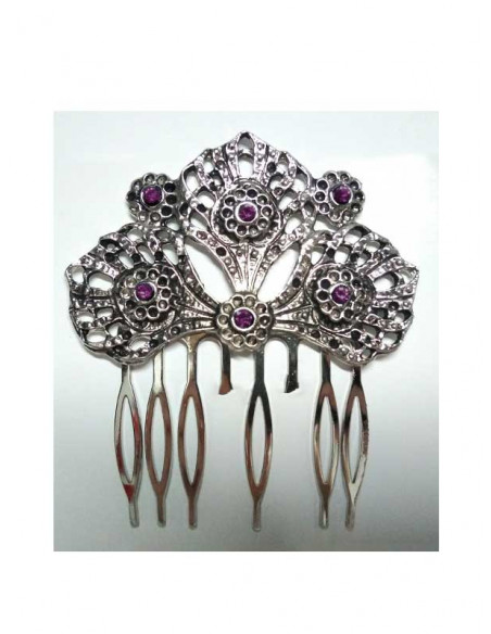 Peineta para trajes regionales 16164 morado