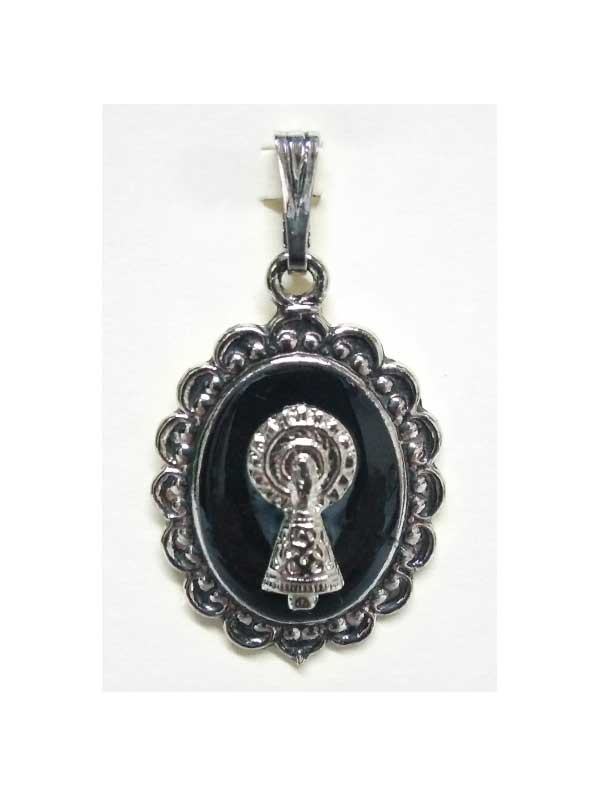 Colgante camafeo Vírgen del Pilar 16253