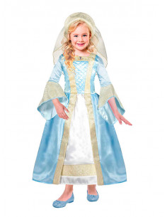 Disfraz medieval Tudor para niña