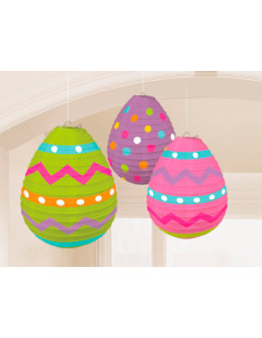 Linternas de papel Huevo de Pascua