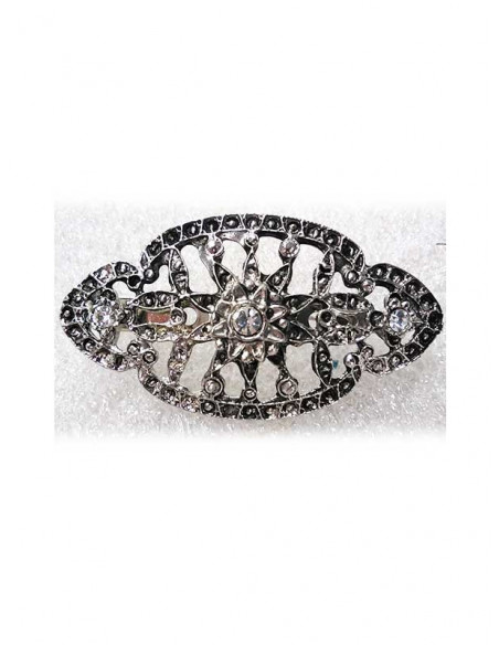 Broche regional con piedras 16248 blanco