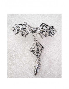 Broche para traje regional 16069 blanco