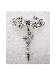 Broche para traje regional 16069 blanco 2
