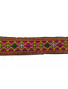 Galón étnico fucsia