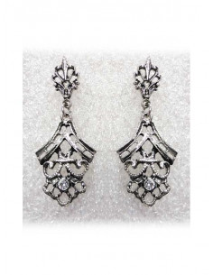 Pendiente regional 16068 blanco