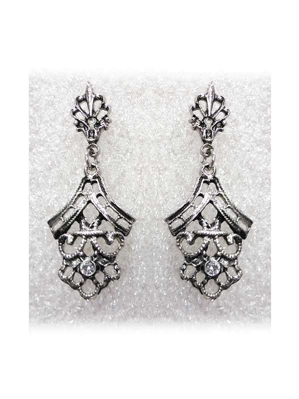 Pendiente regional 16068 blanco