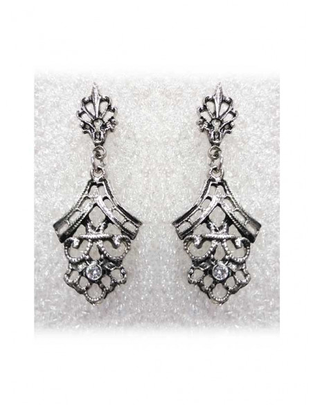 Pendiente regional 16068 blanco