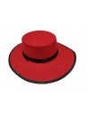Sombrero cordobés rojo