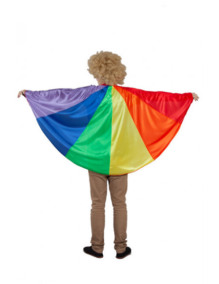 Capa Arcoíris corta extendida