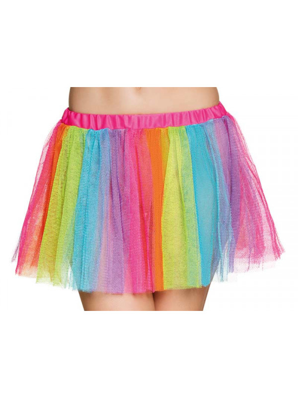 Tutú multicolor corto