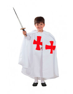 Disfraz templario medieval infantil 2
