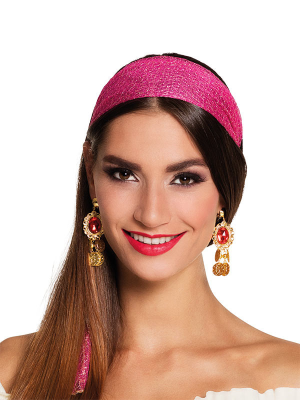 Pendientes dorados zíngara