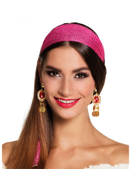 Pendientes dorados zíngara