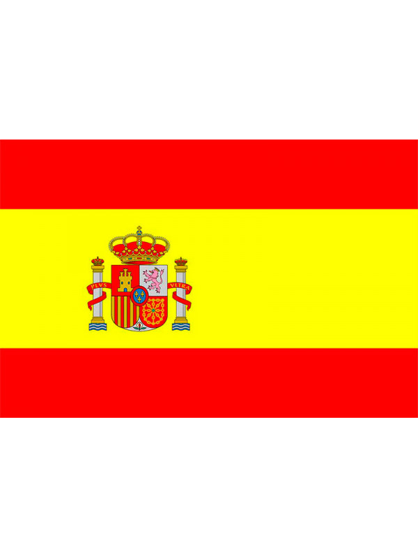 Bandera España con escudo