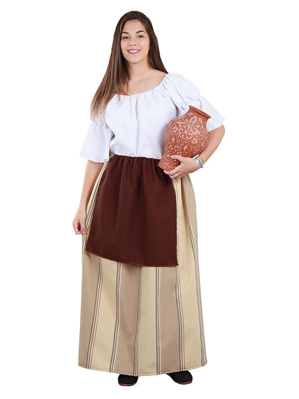 Disfraz medieval tabernera mujer - Comprar en Tienda Disfraces Bacanal