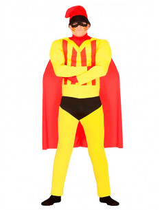 Disfraz Superhéroe catalán adulto