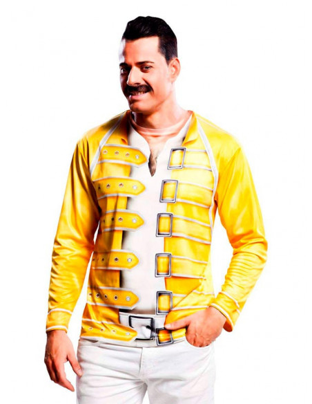 Camiseta Disfraz Freddie Mercury