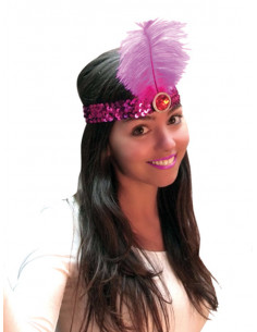 Cinta de lentejuelas y...