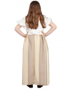 Falda campesina medieval infantil 2