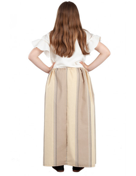 Falda campesina medieval infantil