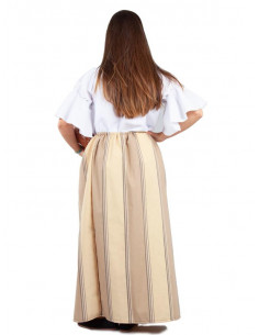 Falda campesina medieval mujer 2