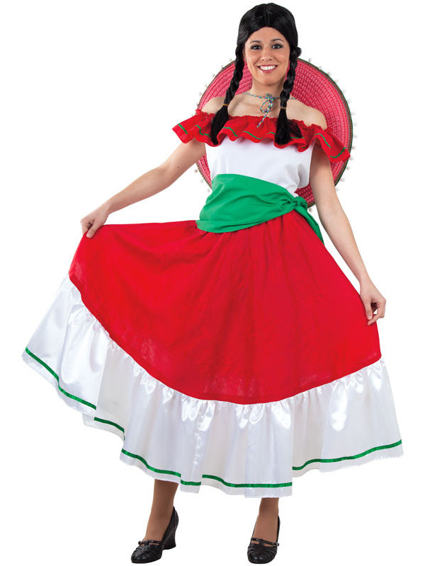 Disfraz mejicana mujer