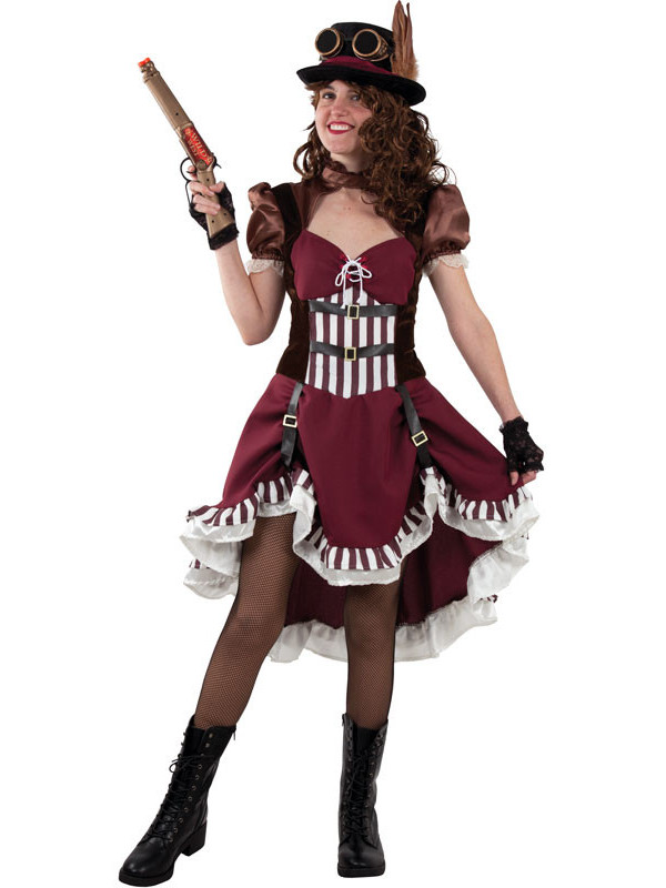 Disfraz steampunk para mujer