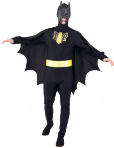 Disfraz de superhéroe murciélago hombre