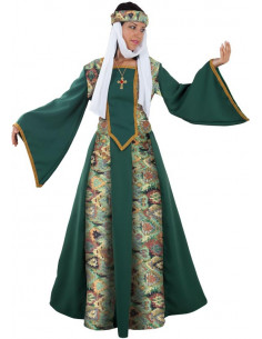 Disfraz de princesa medieval