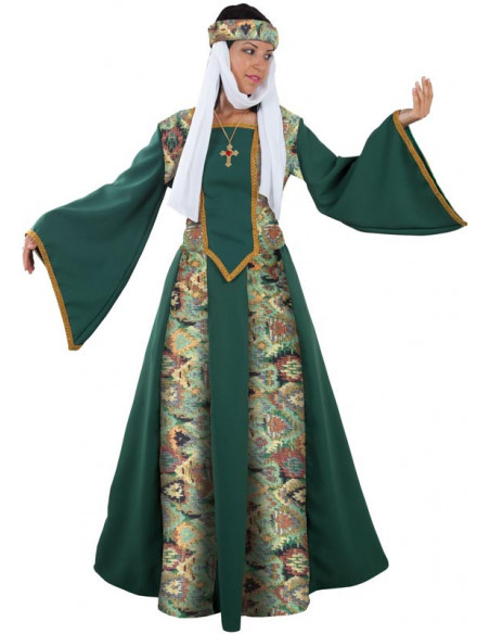 Disfraz de princesa medieval