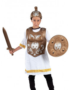 Set romano infantil oro