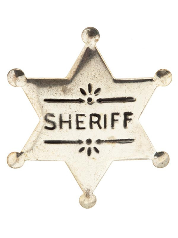Estrella sheriff plata