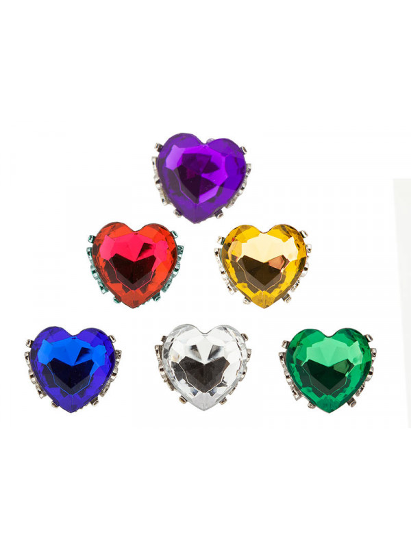 Anillo corazón de princesa