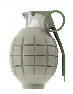 Granada de mano verde disfraz 2