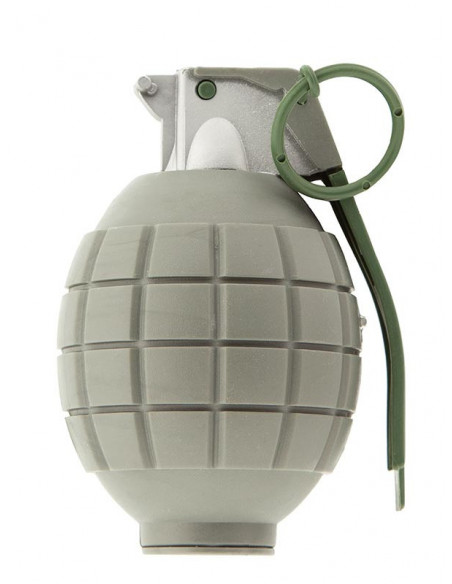 Granada de mano blanca para disfraz