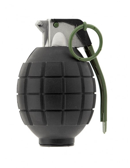 Granada de mano negra para disfraz