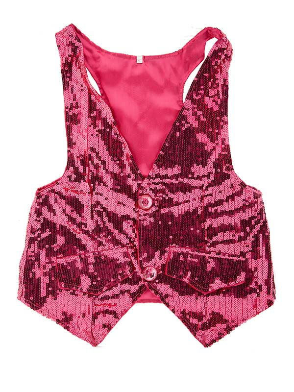 Chaleco de lentejuelas para mujer