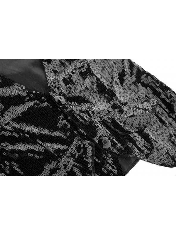 Chaleco de lentejuelas para mujer