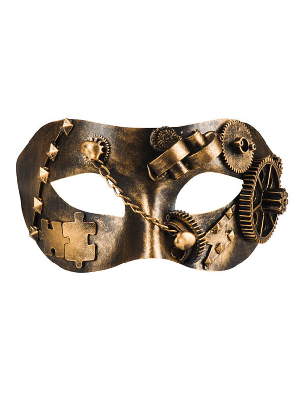 Antifaz Steampunk detalle