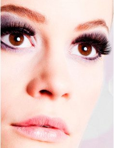 Pestañas negras postizas 2