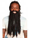 Barba con rastas