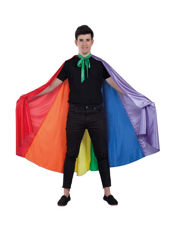 Capa Arcoíris larga