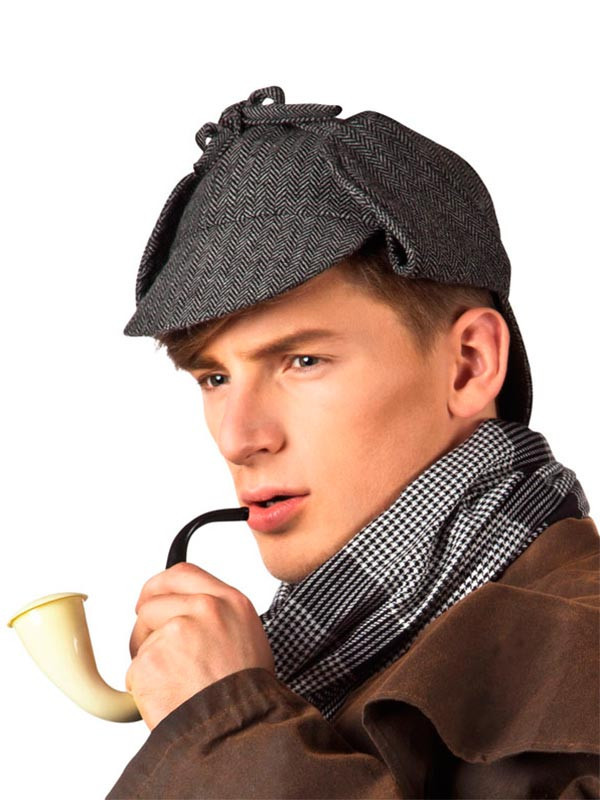 Gorra detective inglés hombre