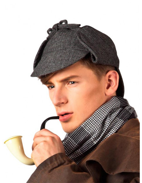 Gorra detective inglés hombre