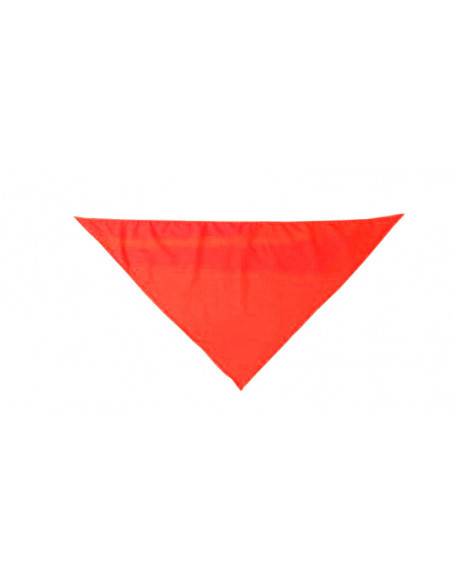 Pañuelo triangular para el cuello rojo