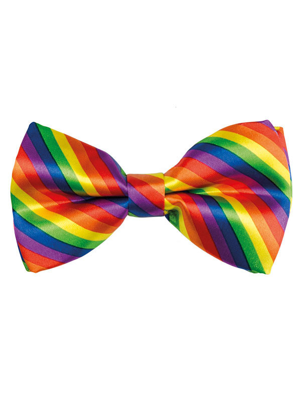 Pajarita multicolor detalle